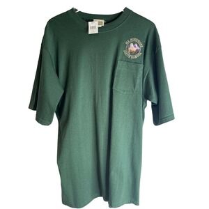 Fred Harvey Mt. Rushmore South Dakota Embroidered T Shirt NWT